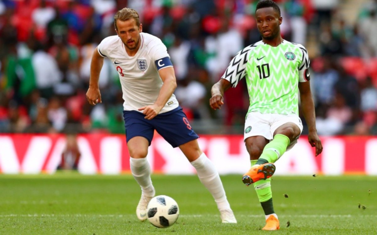  Nigeria, rival de Argentina en el Mundial, cayó ante Inglaterra en Wembley