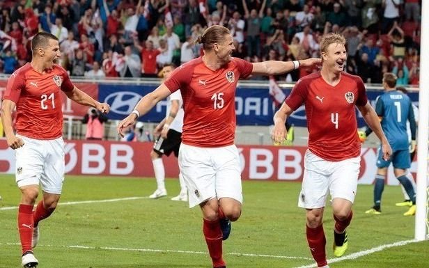 Caída de Alemania ante Austria en un amistoso previo al Mundial de Rusia