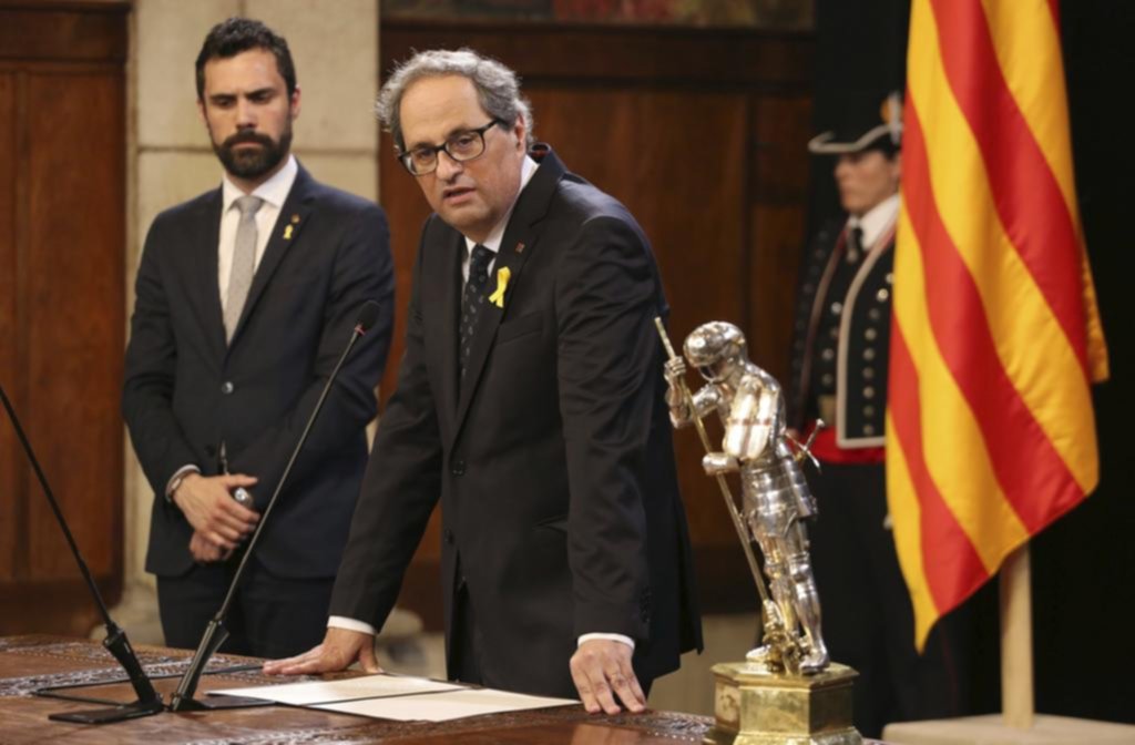 También asumió el independentismo en Cataluña con una exhortación al diálogo