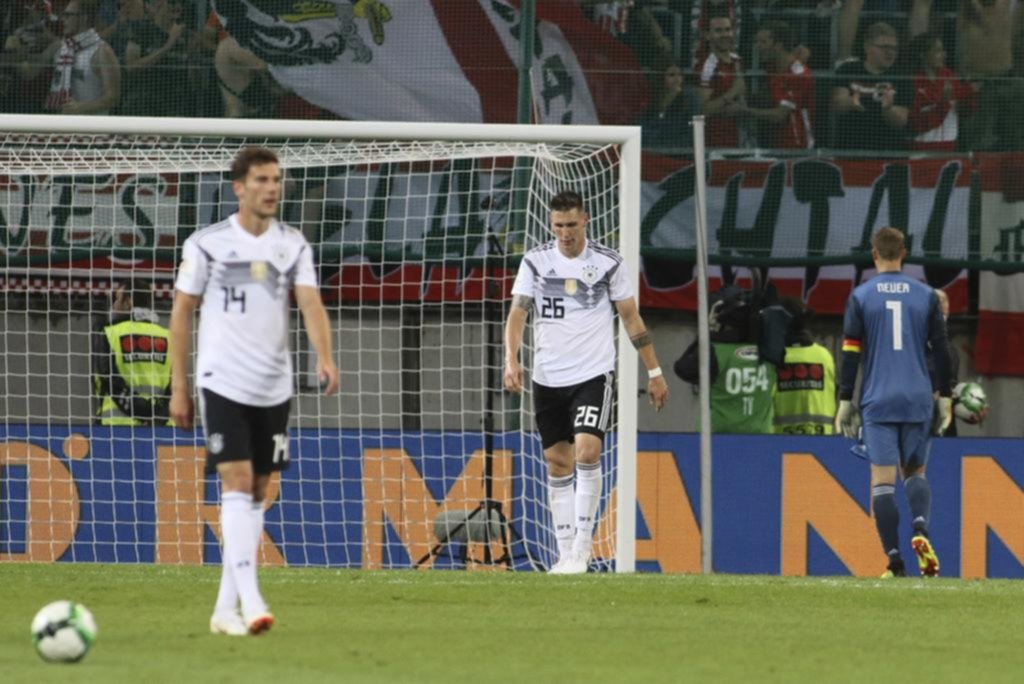 Alemania dio la nota negativa y cayó ante la débil Austria
