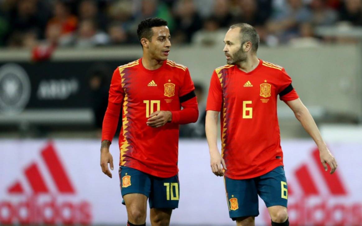 España y Suiza empataron en Villarreal en un partido preparatorio para el Mundial