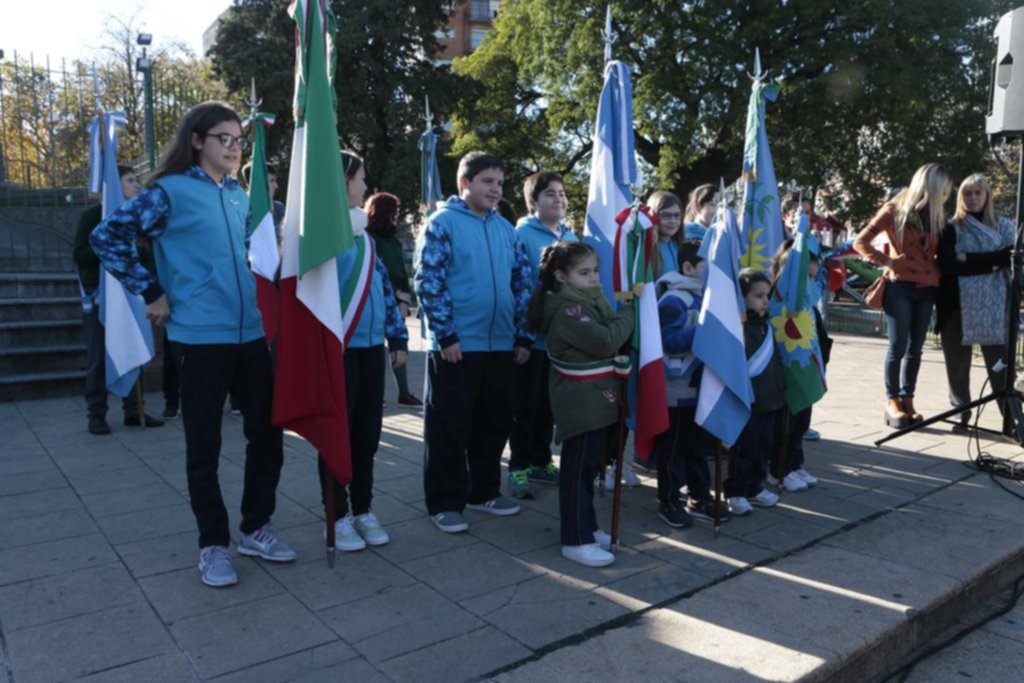 Festejos en La Plata por los 72 años de la República de Italia