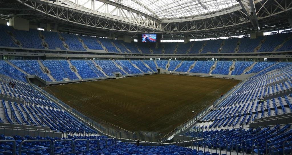 El moderno estadio de San Petersburgo que se construyó en la isla de Krestovsky