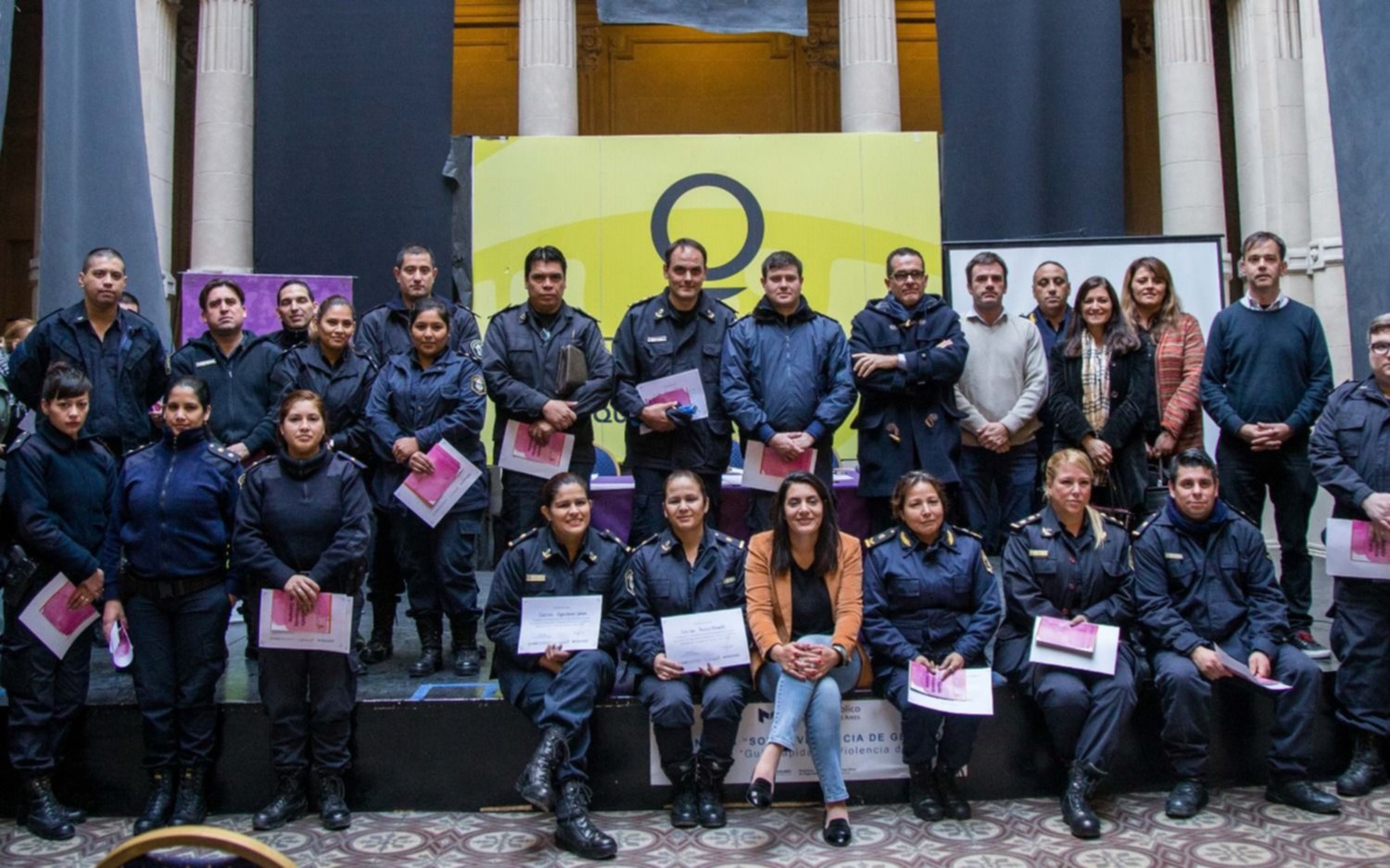 Capacitaron a fuerzas policiales para casos de violencia de género