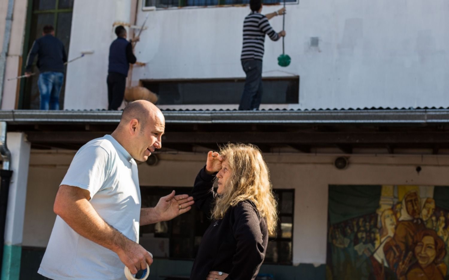 Jornada de voluntariado en la Escuela Nº 65