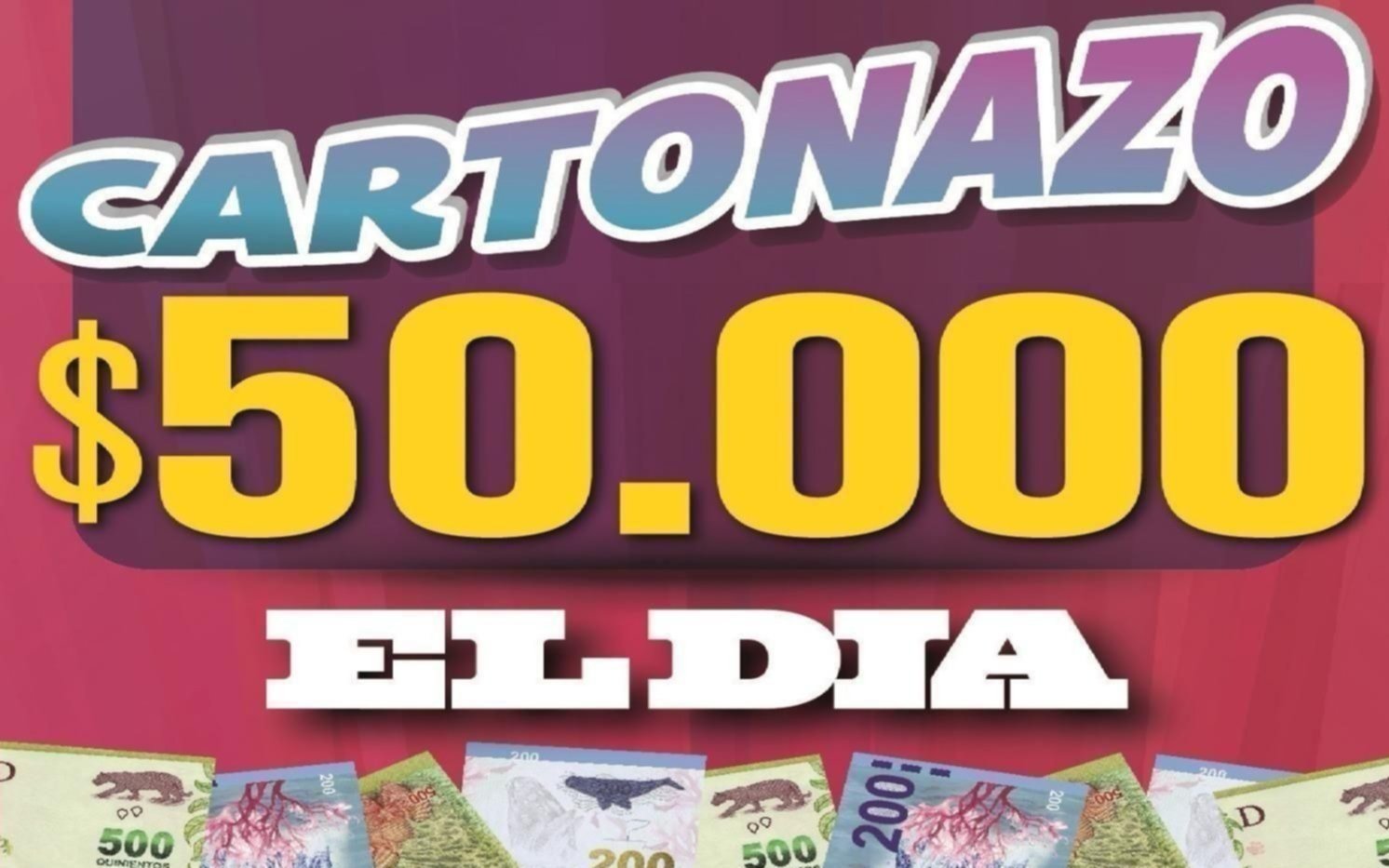 Un vecino de Villa Elisa se convirtió en el único ganador de El Cartonazo
