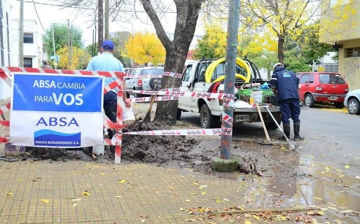 Por la realización de obras, desde ABSA advierten sobre posibles cortes en algunos sectores