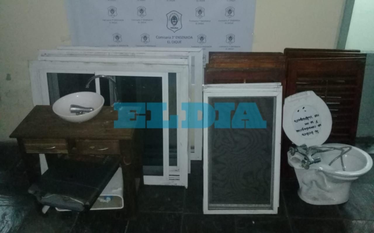 Ensenada: una jubilada detenida tras hallar en su domicilio grifería robada