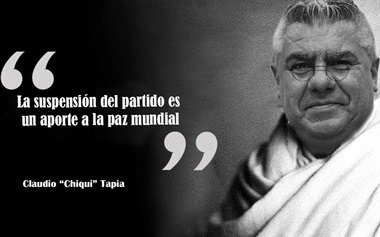 Explotaron las memes con cargadas por una frase de "Chiqui" Tapia