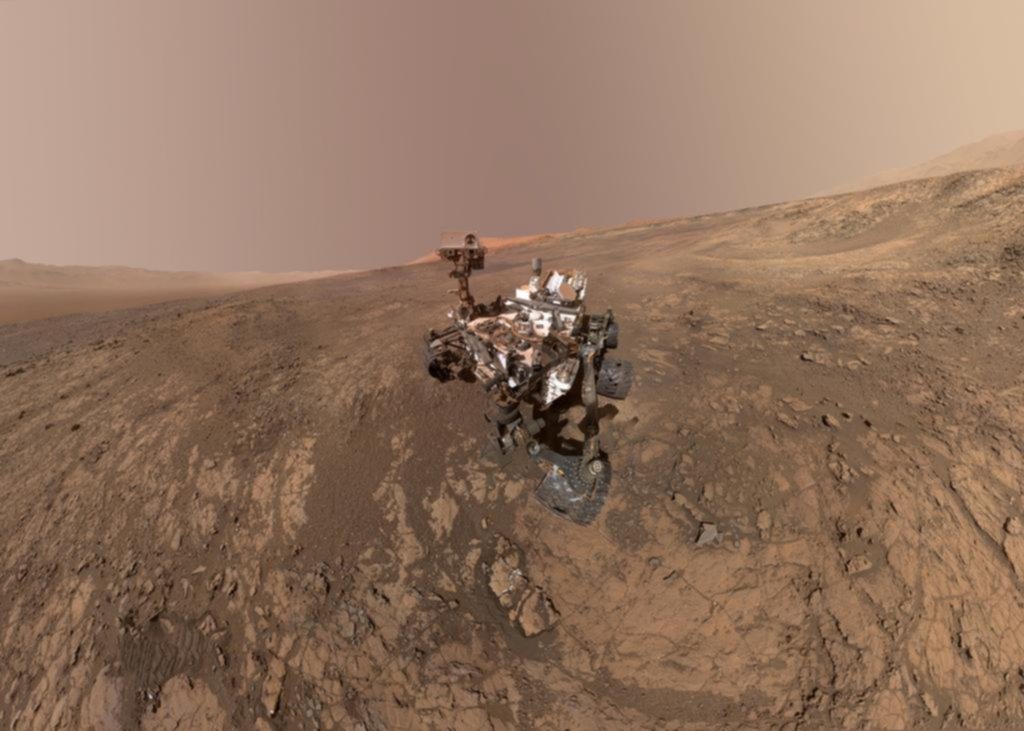 La NASA anunció que encontró moléculas orgánicas en el planeta rojo