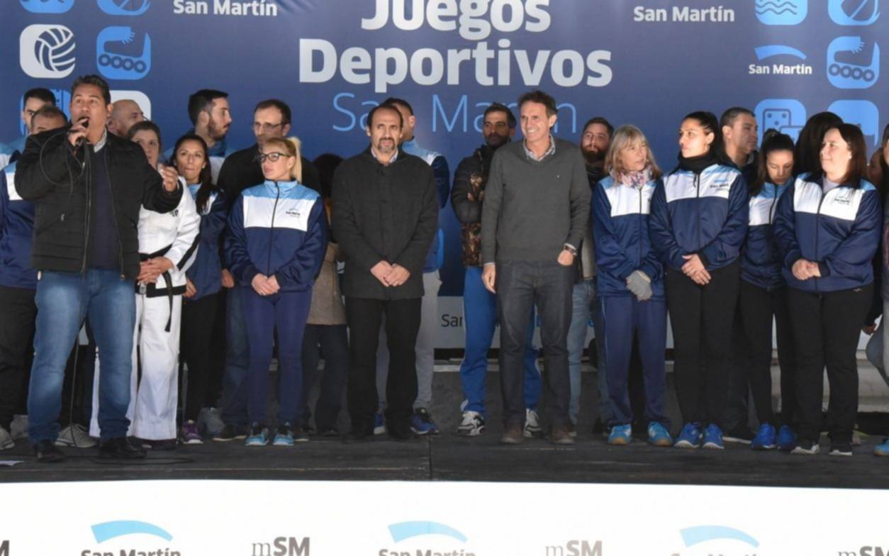 Katopodis abrió los Juegos Deportivos San Martín 