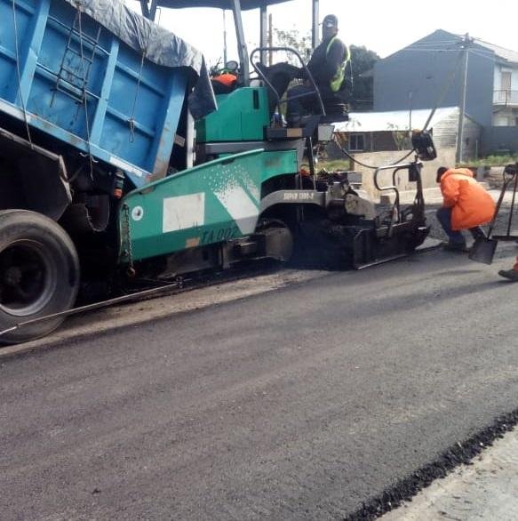 La 173 sigue “en obra” y levantan un nuevo puente a la altura de 34