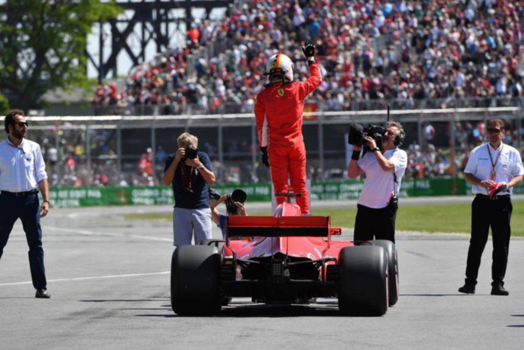 Vettel largará primero en el GP de Canadá