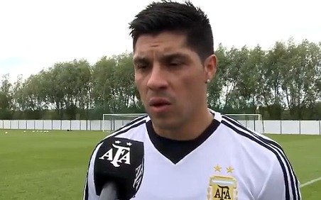 Enzo Pérez ya es uno más: "Estoy bien porque venía entrenando"