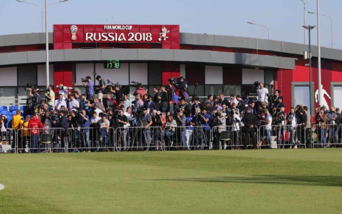 Con un novedoso sistema de ingreso, la Selección se entrenó con público