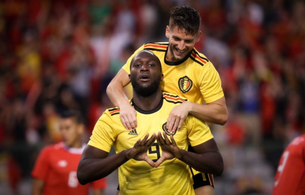 Con un Lukaku inspirado, Bélgica goleó a Costa Rica