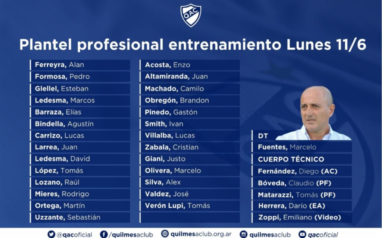 Comienza la era Fuentes en Quilmes