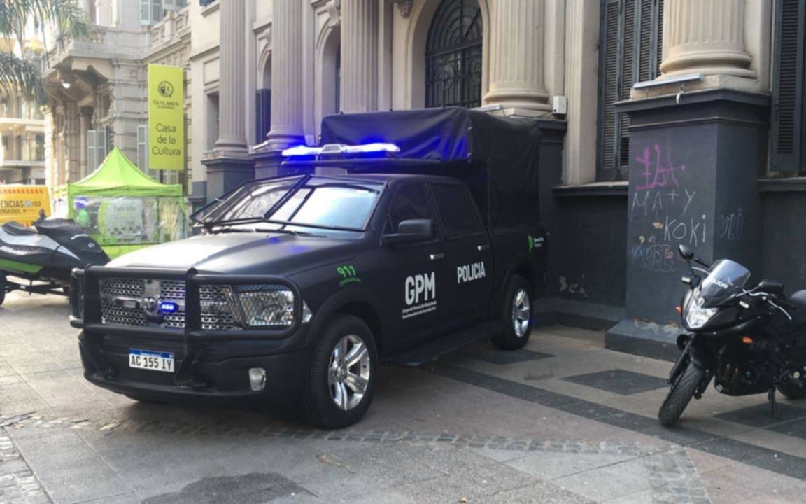 Quilmes fue sede de muestra itinerante de la policía bonaerense