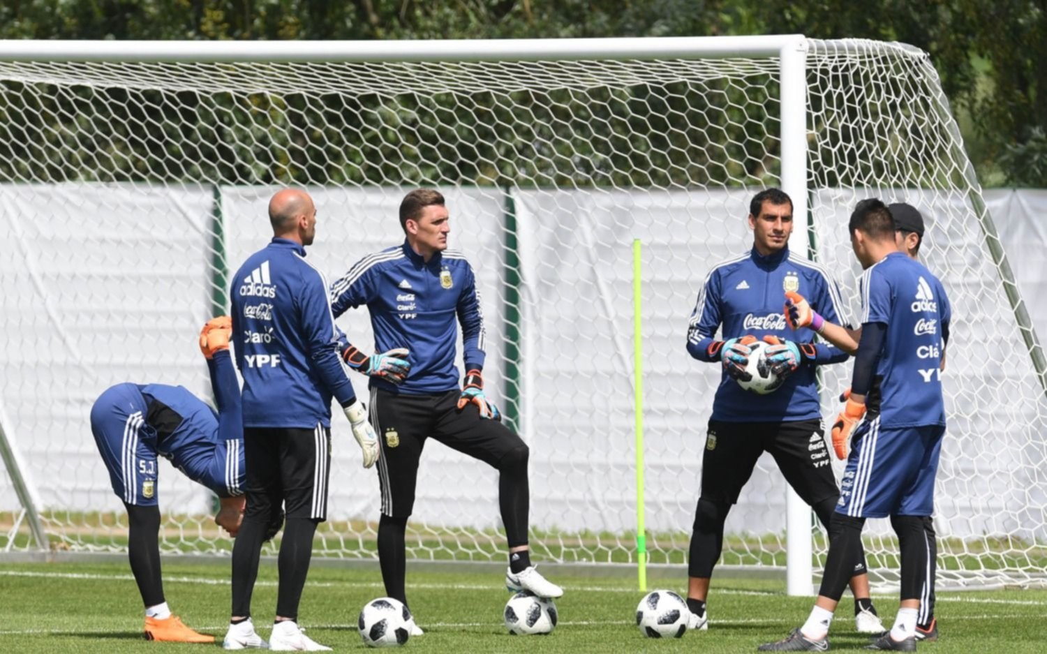 Con Messi a la cabeza, seis jugadores argentinos fueron sometidos a un control antidoping