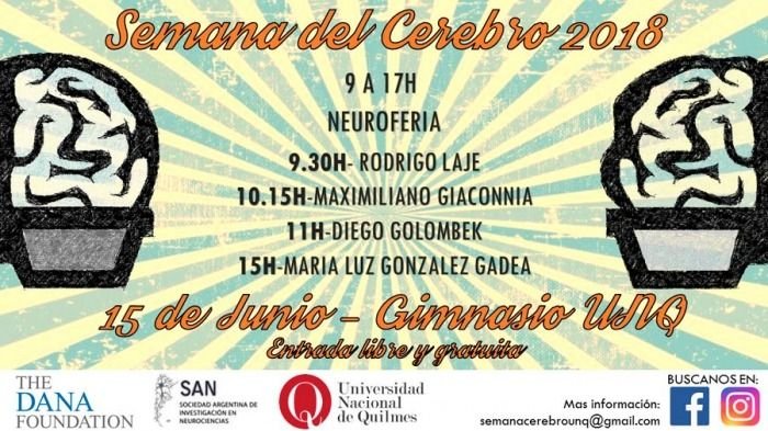 Llega una nueva edición de la Semana del Cerebro a la UNQ