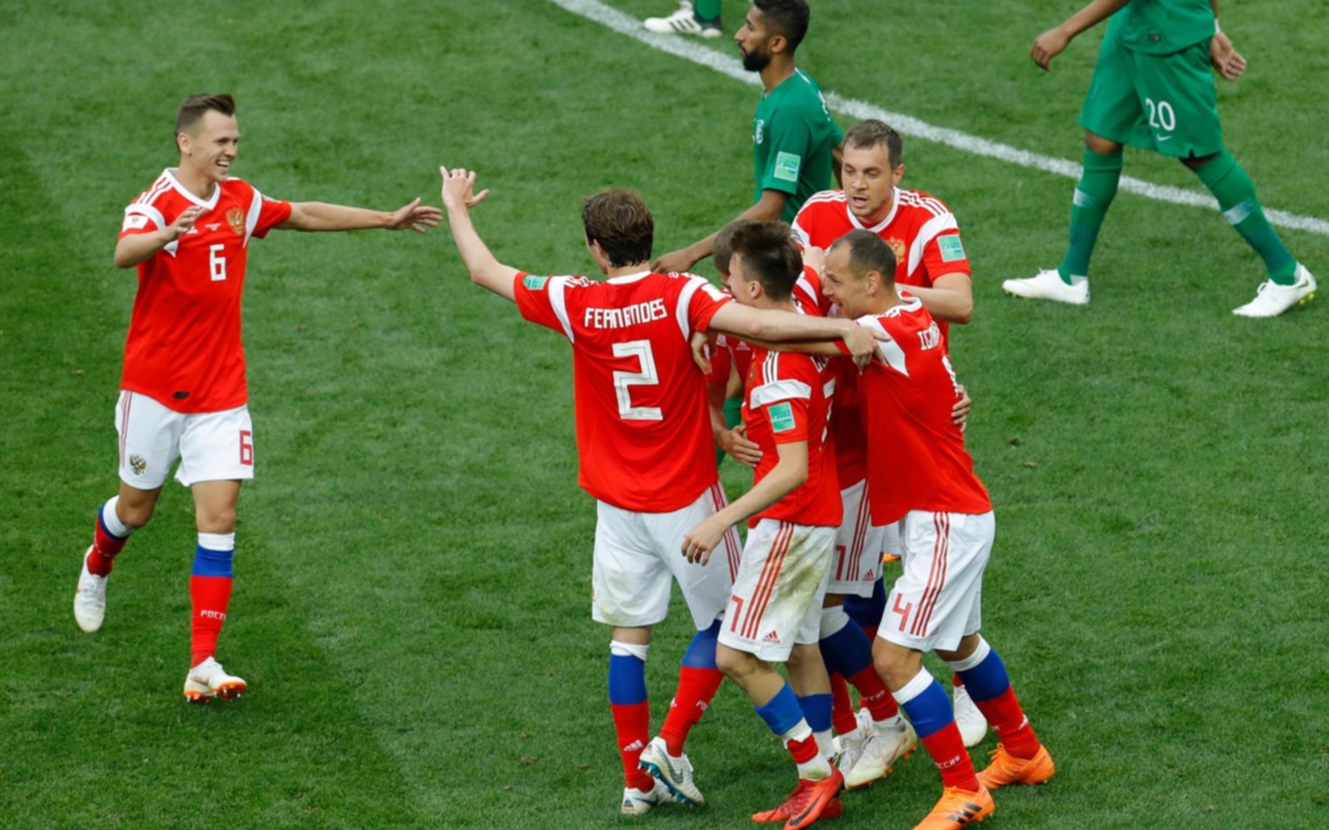 VIDEO: La goleada de Rusia en el arranque del Mundial