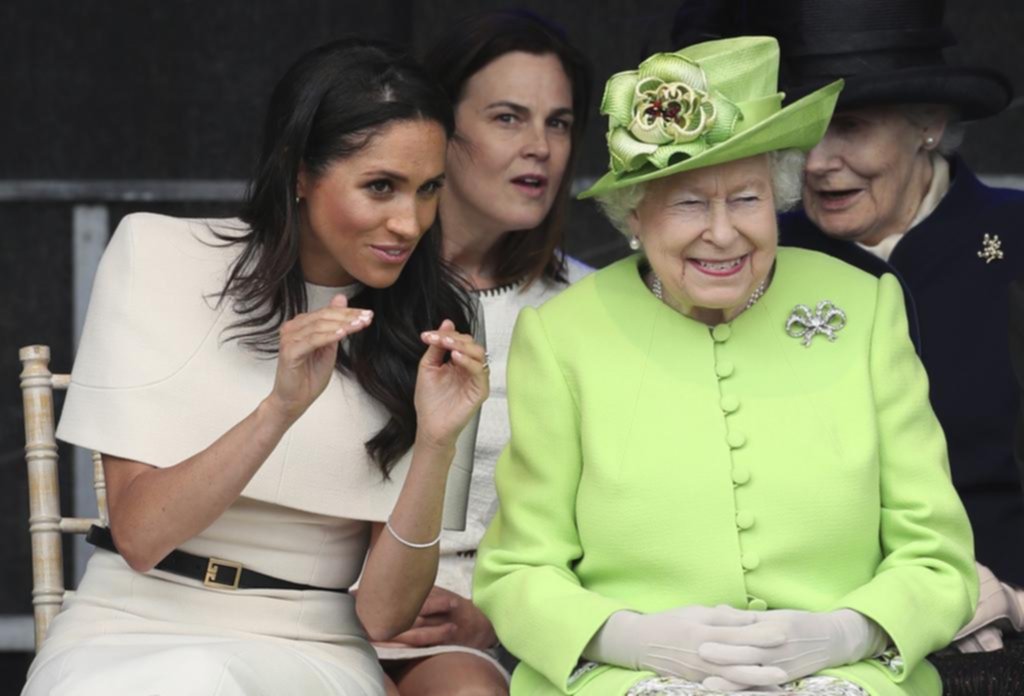 Meghan Markle y la reina Isabel II, por primera vez solas en un acto oficial