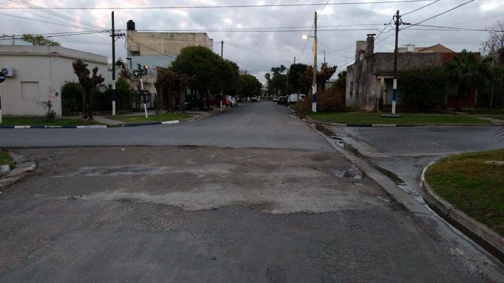 Padecimiento por una calle en mal estado
