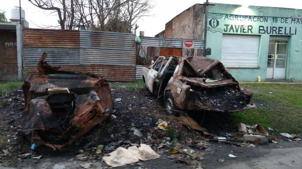 Quemados y con cada vez más basura