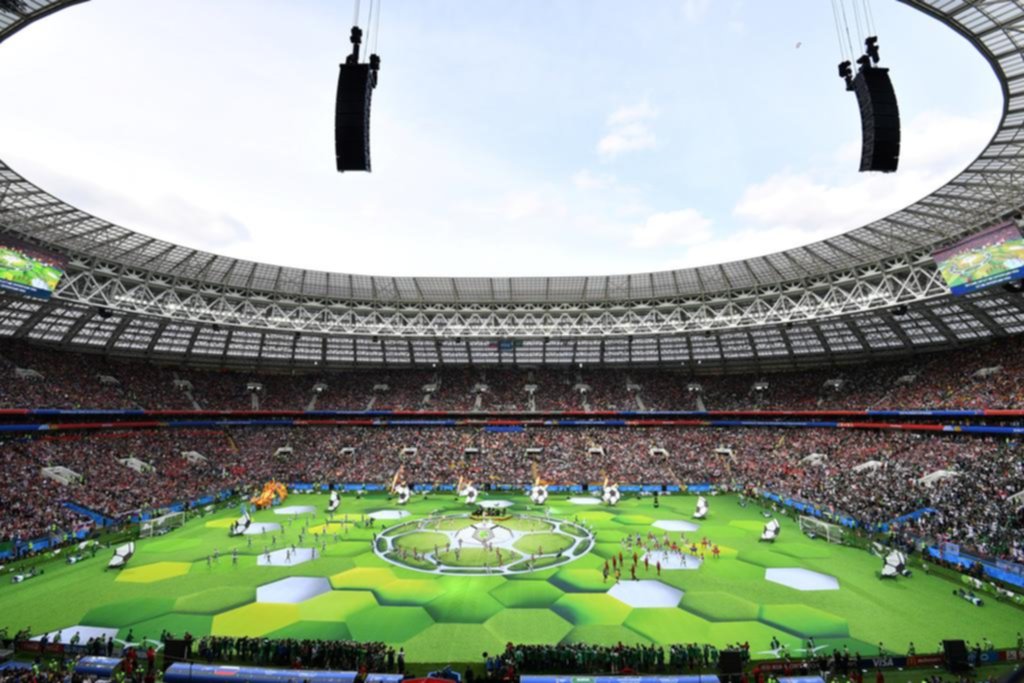 Rusia inauguró su fiesta con una clara goleada ante Arabia