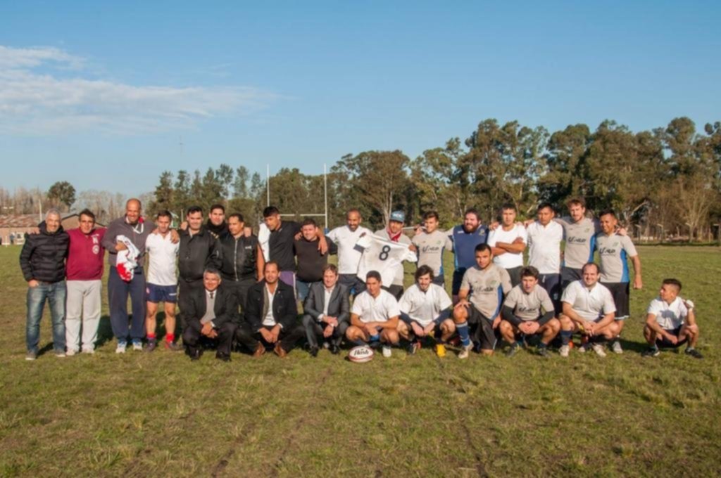 Volvió a la cárcel de Gorina pero ahora para jugar rugby