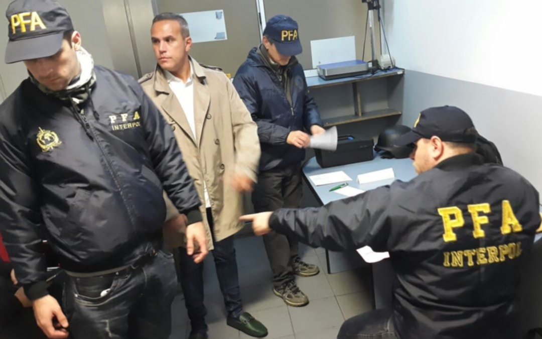 Extraditaron al empresario Martínez Rojas por la "mafia de los contenedores"