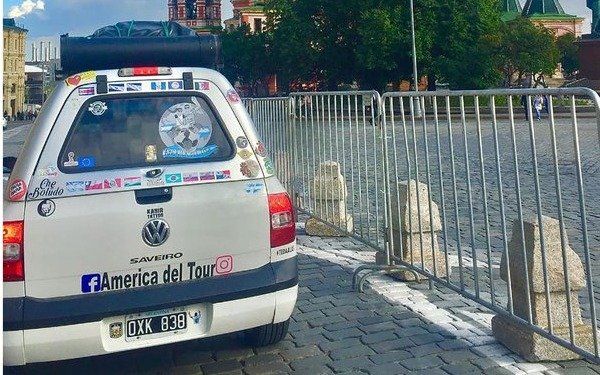 Locuras por la Selección: De Mendoza a Rusia, en camioneta