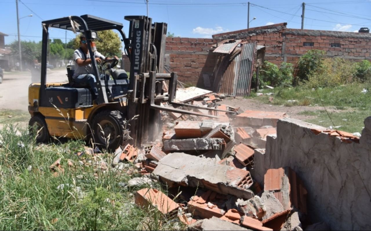 Derribaron un búnker narco en Quilmes y ya suman 70 los destruidos