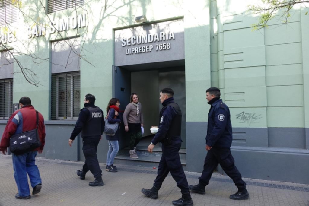 Pintada que anunciaba una masacre convulsionó a un colegio platense