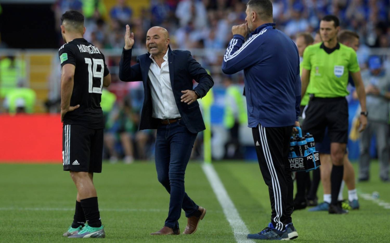 Sampaoli: "Nos vamos frustrados"