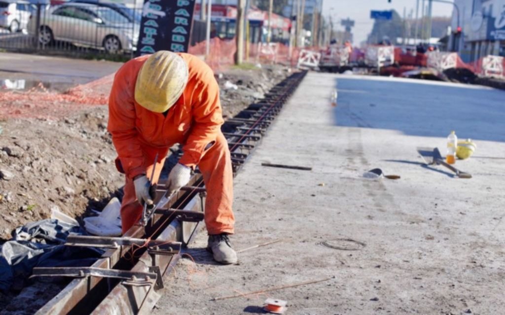 Empezó otra etapa de la obra de Camino General Belgrano
