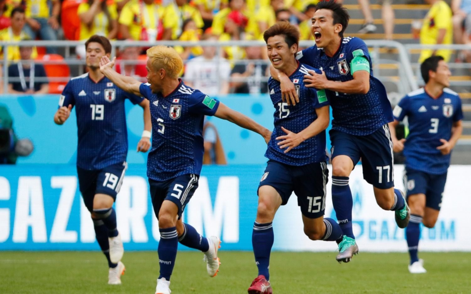 Japón "planchó" al equipo de José e hizo historia contra un sudamericano