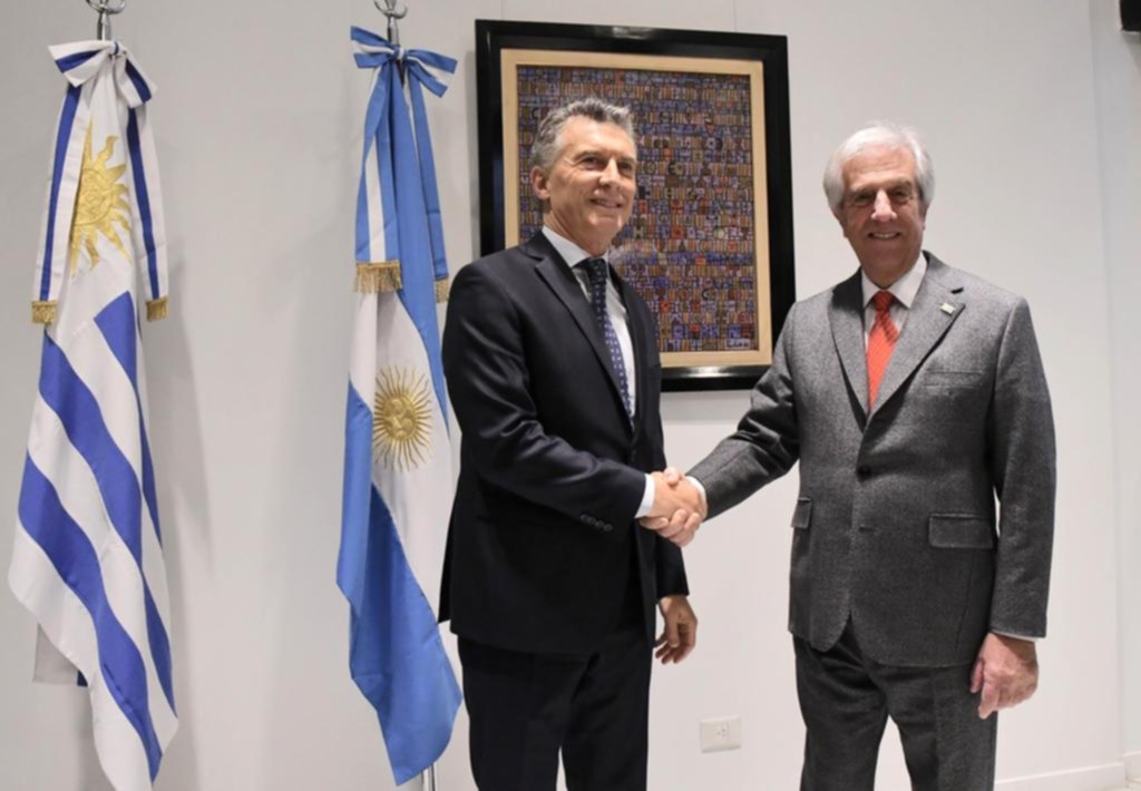Macri y Tabaré Vázquez inauguraron la nueva sede de la embajada de Uruguay