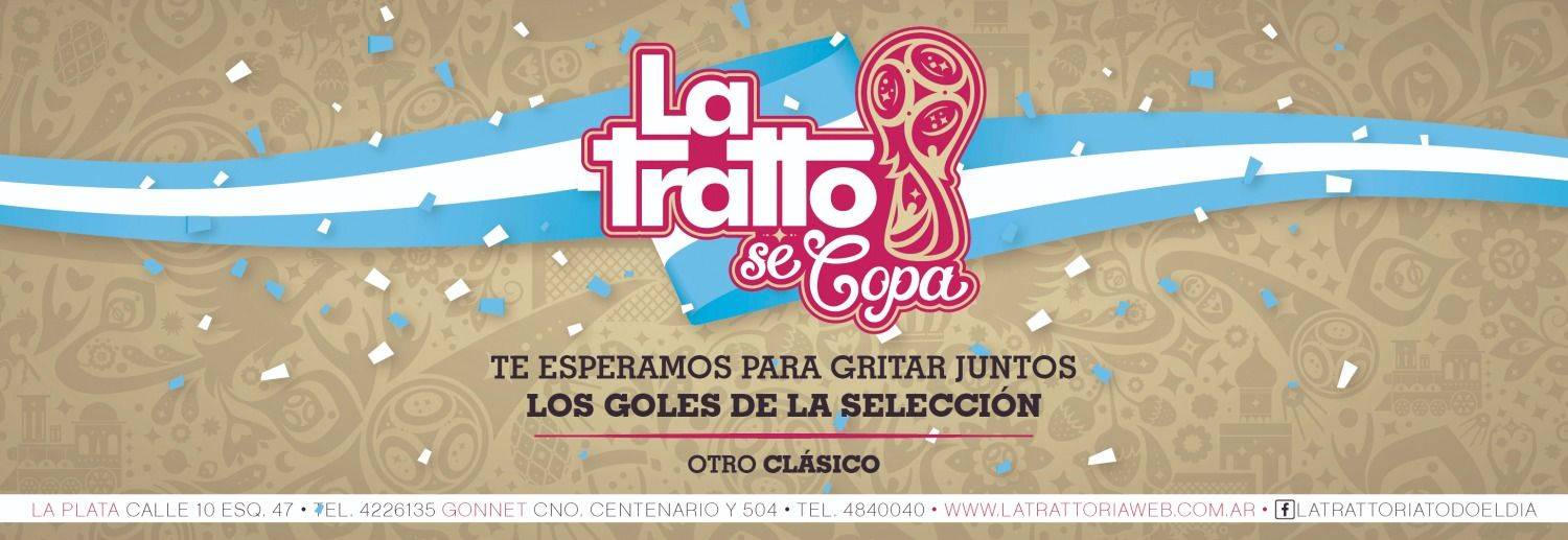 La Trattoria te espera para alentar a la Selección
