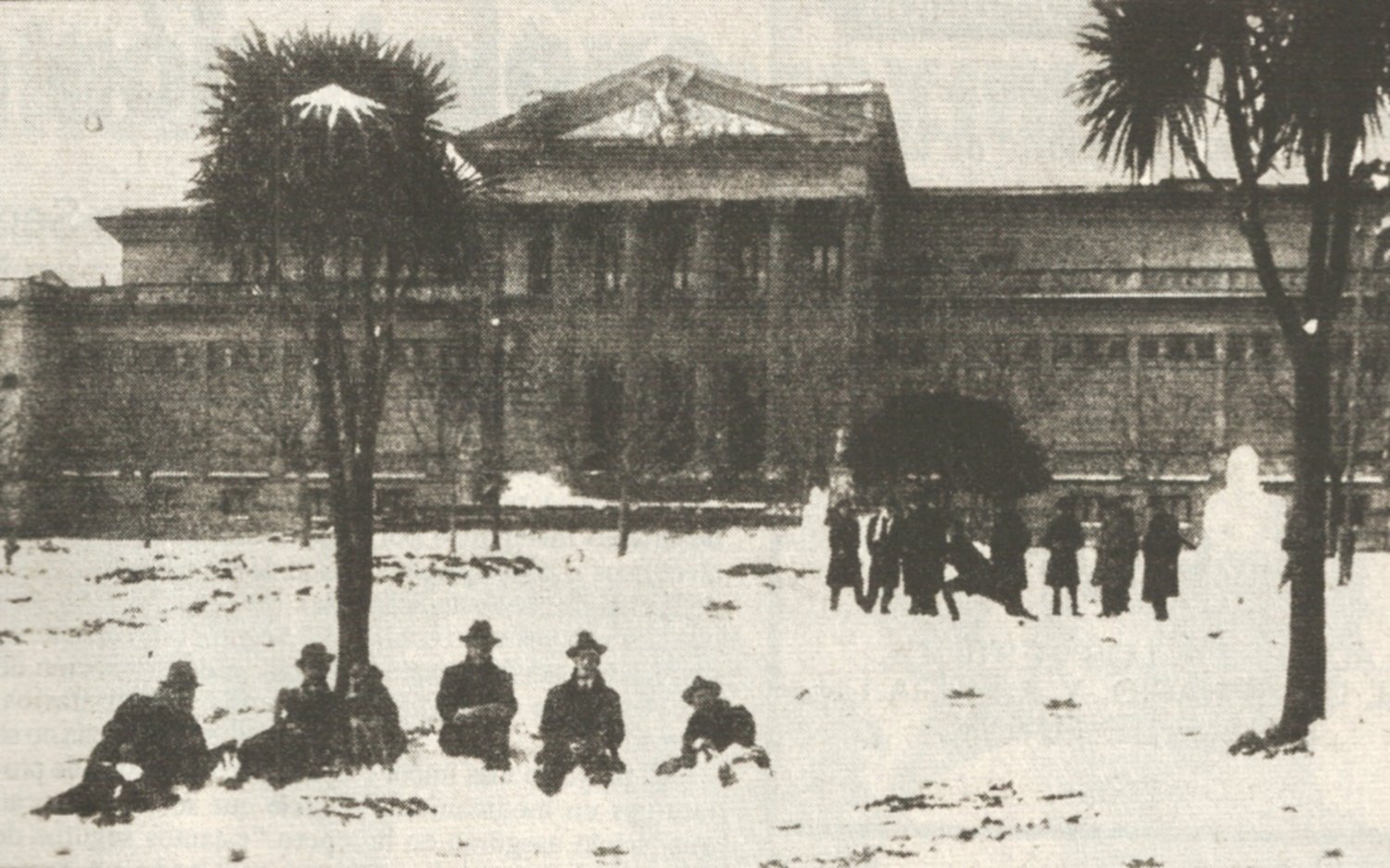 A 100 años de la mayor nevada en La Plata