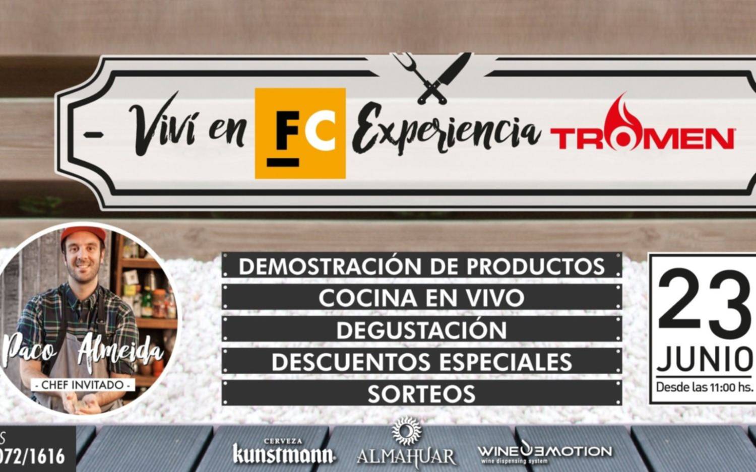Cocina en vivo y un mundo de decoración por descubrir: FC te invita a la experiencia Tromen