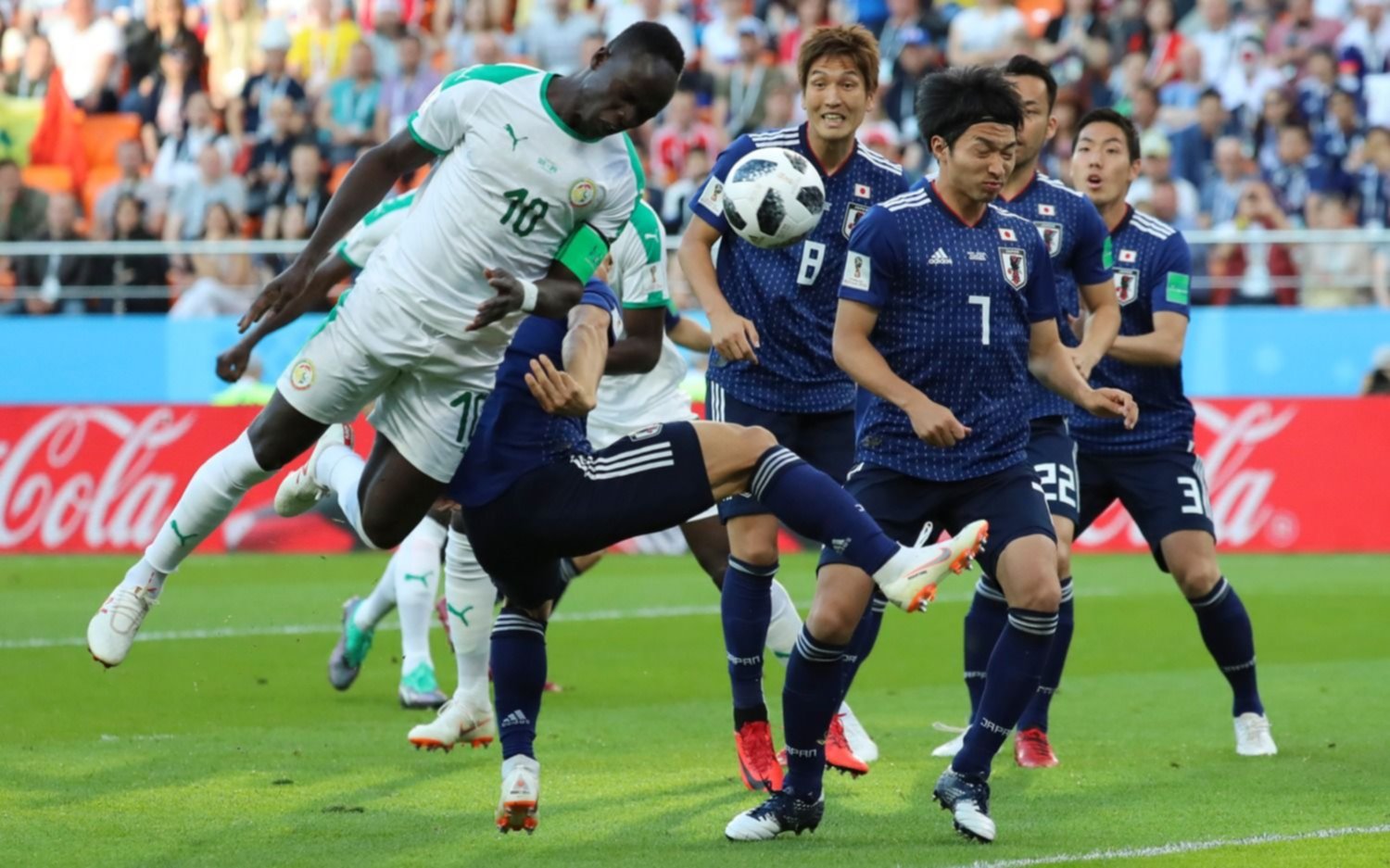 Senegal y Japón lo dieron todo en un partido que terminó 2 a 2