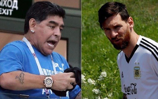 El mensaje de Maradona a Messi, en la antesala de un choque vital
