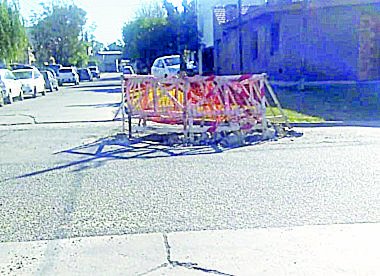 Peligro inminente en la esquina de 8 y 512