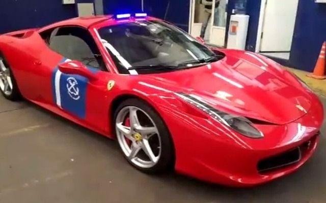 Prefectura usa una Ferrari que secuestró a un empresario vinculado al “Pata” Medina