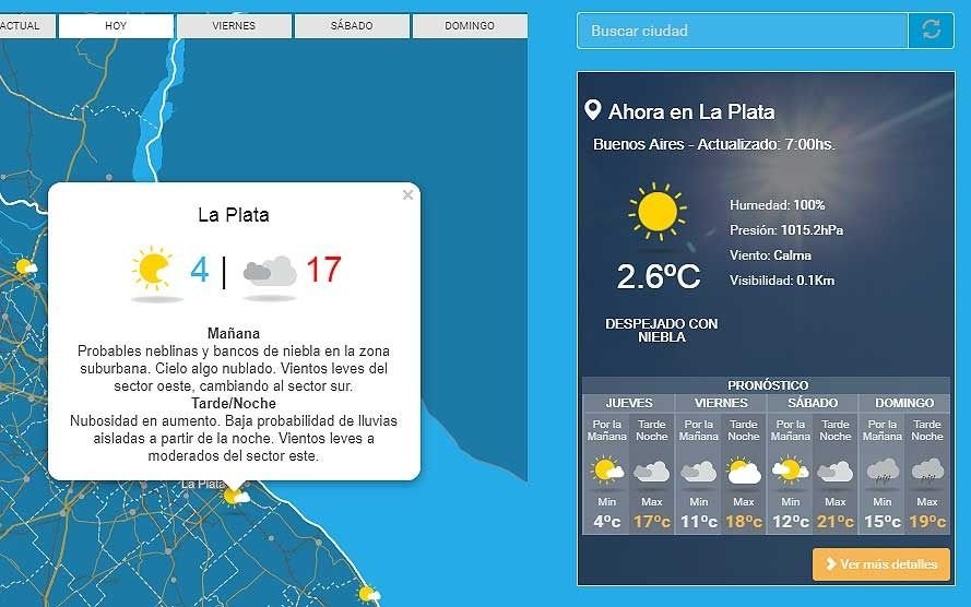 Jueves húmedo, algo más templado y vuelven las nubes