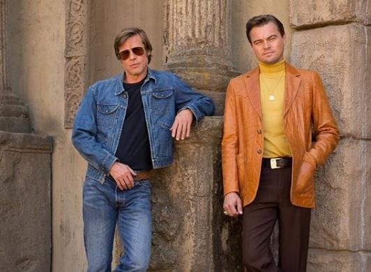 La primera foto de Brad y Leo en el nuevo filme de Tarantino