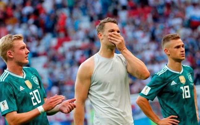 "Perdón, no jugamos como campeones del mundo", dice la Federación alemana