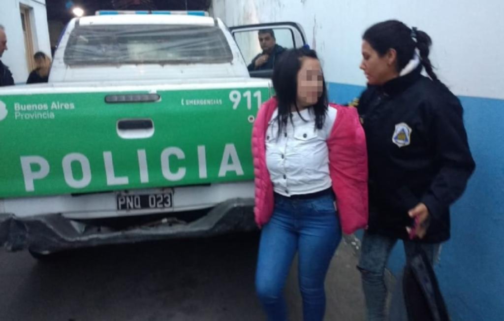 Fue a visitar al novio y quedó detenida por un robo a mano armada