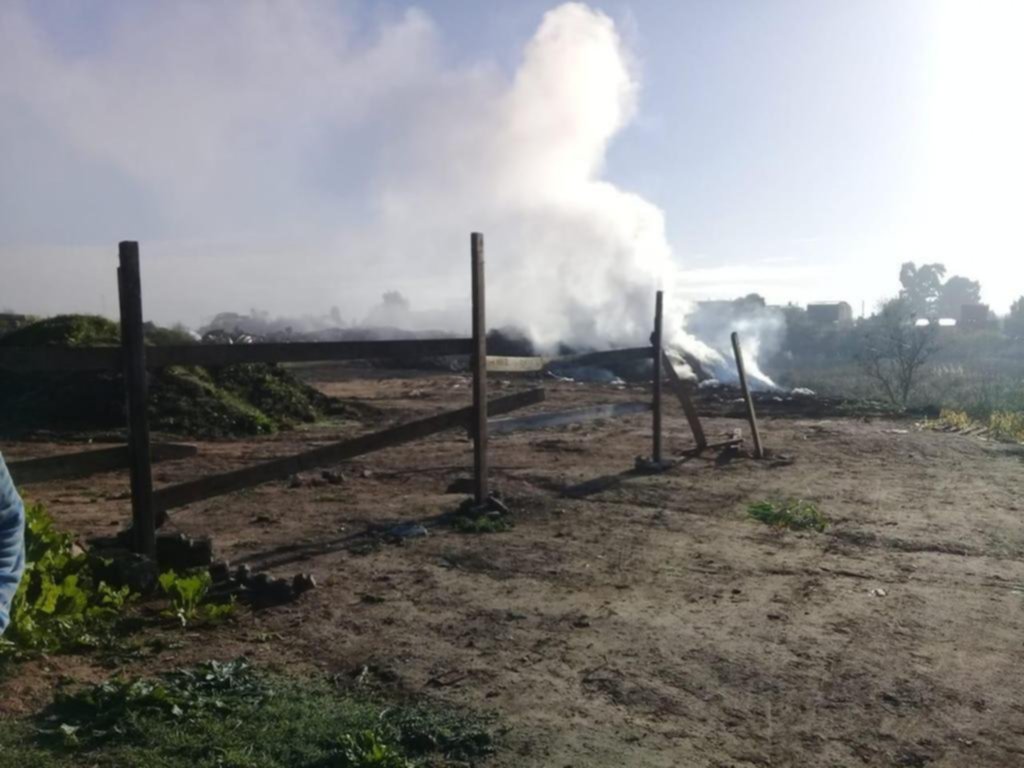 Juntan 4 mil firmas para reclamar por el humo y la basura de la cantera de 19 y 85